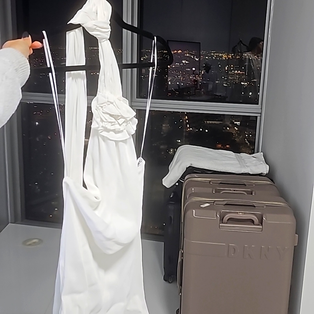 Zara White Dress